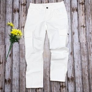Talbots white Capri pants